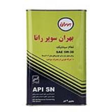 روغن موتور بهران مدل سوپر رانا تمام سینتتیک حجم 4لیتری (5W30)